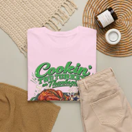 Cookin' Two Turkeys Eagles Cowboys 11.26.26 T-Shirt, Light Pink, product view 4