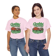 Cookin' Two Turkeys Eagles Cowboys 11.26.26 T-Shirt, Light Pink, product view 11