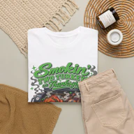 Smokin' Two Turkeys Eagles Cowboys 11.26.26 T-Shirt, White, product view 6