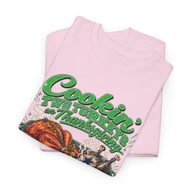 Cookin' Two Turkeys Eagles Cowboys 11.26.26 T-Shirt, Light Pink, product view 3