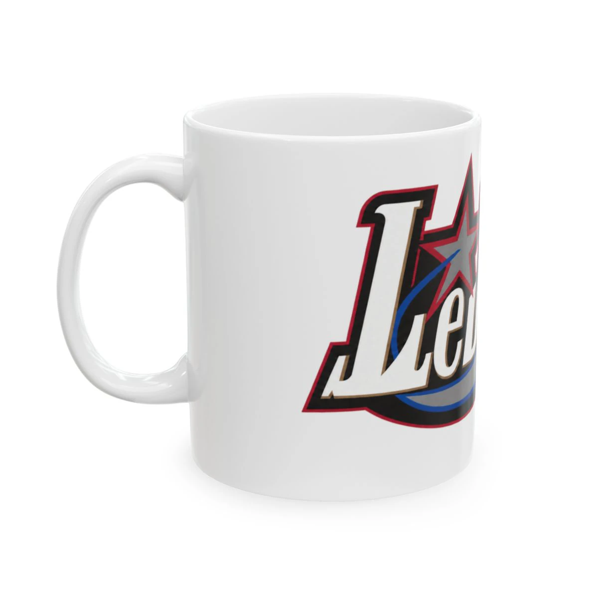 LeJawn Mug - Lebron James Inspired 76ers Design - color options - 11oz - other product mockup