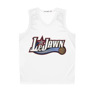 LeJawn Basketball Jersey - Lebron James Inspired 76ers Design - Seam thread color automatically matched to design - L - all product mockup