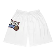 LeJawn Basketball Shorts - Lebron James Inspired 76ers Design - Seam thread color automatically matched to design - 6-size options - other product mockup