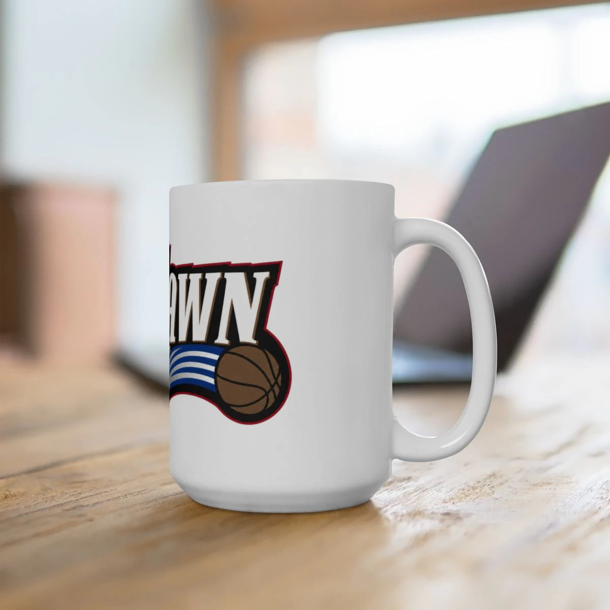 LeJawn Mug - Lebron James Inspired 76ers Design - color options - 15oz - other product mockup