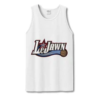 LeJawn Tank Top - Lebron James Inspired 76ers Design - White - 7-size options - other product mockup