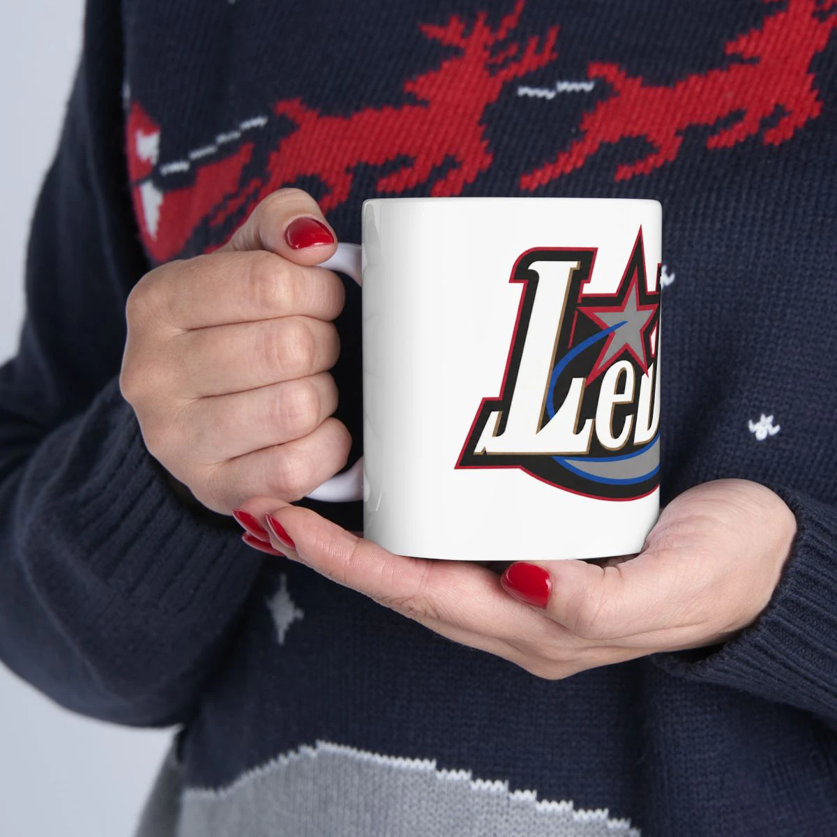 LeJawn Mug - Lebron James Inspired 76ers Design - color options - 11oz - other product mockup