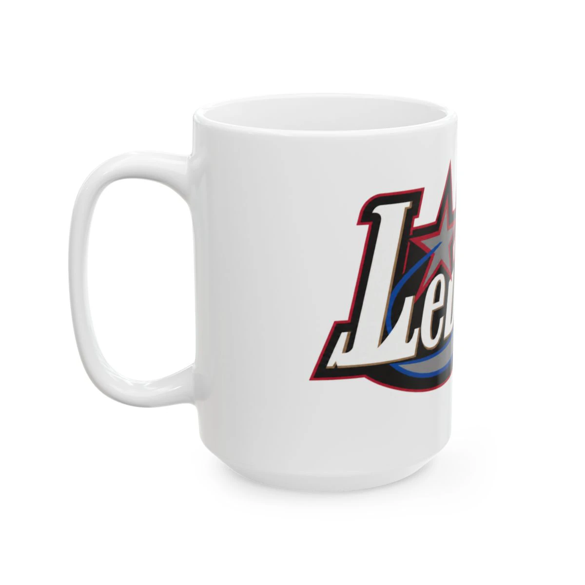 LeJawn Mug - Lebron James Inspired 76ers Design - color options - 15oz - other product mockup