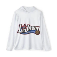 LeJawn Men's Warmup Hoodie - Lebron James Inspired 76ers Design - color options - L - other product mockup