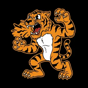 Vintage Rubber Hose (1930s) - tiger